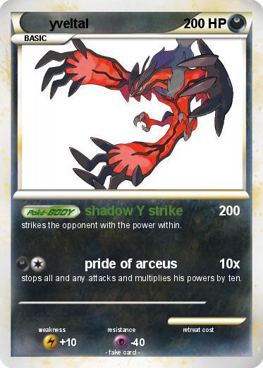 Pokemon yveltal