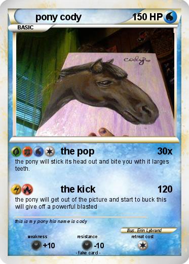 Pokemon pony cody