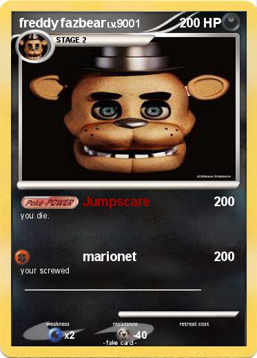 Pokemon freddy fazbear
