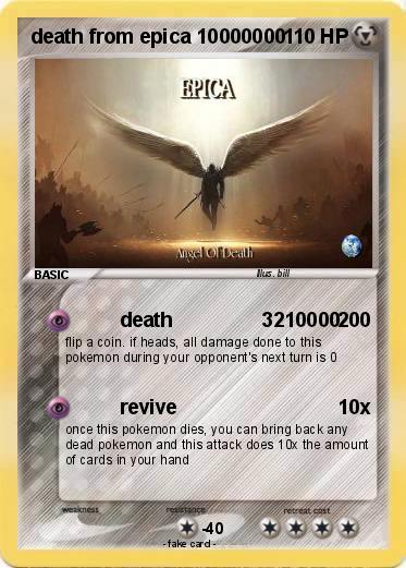 Pokemon death from epica 10000000