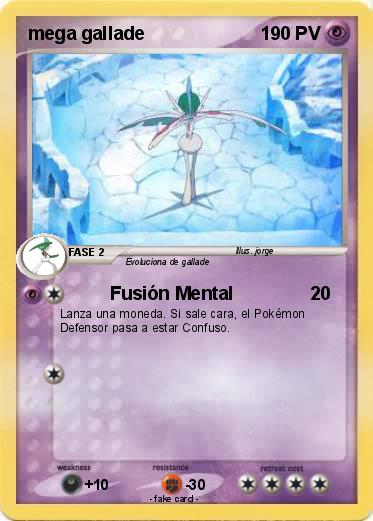 Pokemon mega gallade