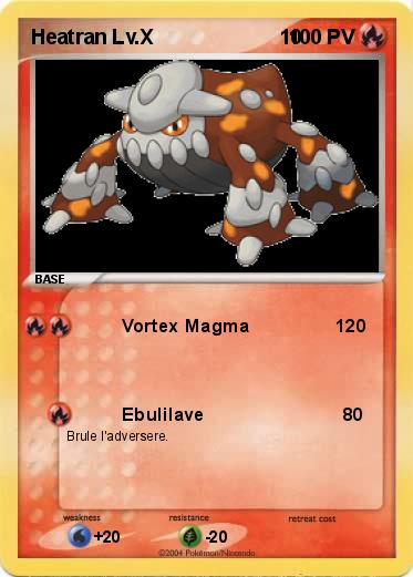Pokemon Heatran Lv.X                      10