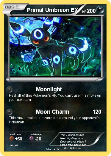 Pokemon Primal Umbreon EX