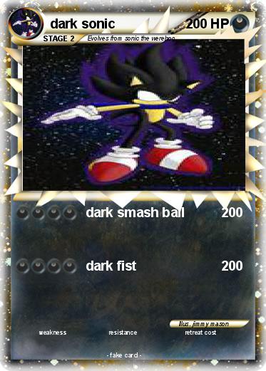Pokemon dark sonic