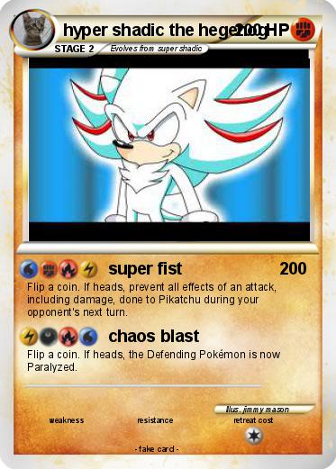 Pokemon hyper shadic the hegehog