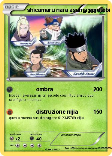 Pokemon shicamaru nara asuma sarutobi choji akimiki ini yamamoto