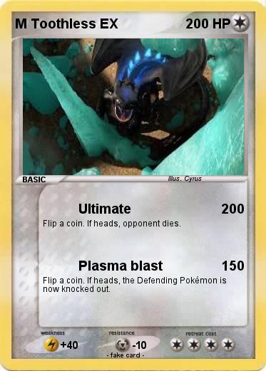 Pokemon M Toothless EX
