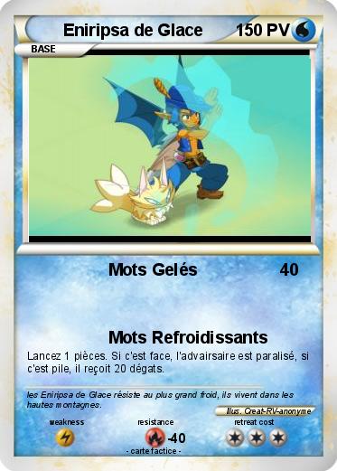 Pokemon Eniripsa de Glace