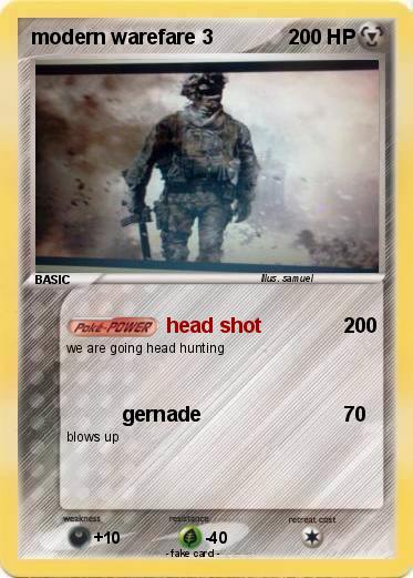 Pokemon modern warefare 3