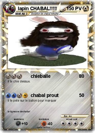 Pokemon lapin CHABAL!!!!!