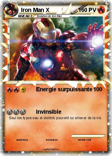 Pokemon Iron Man X