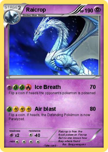 Pokemon Raicrop