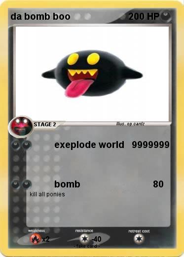 Pokemon da bomb boo