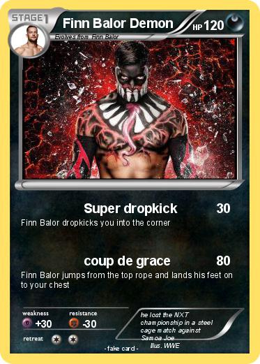 Pokemon Finn Balor Demon