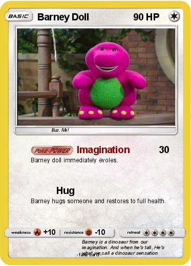 Pokemon Barney Doll