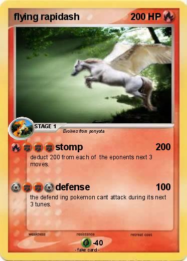 Pokemon flying rapidash