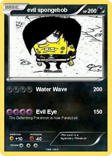 Pokemon evil spongebob