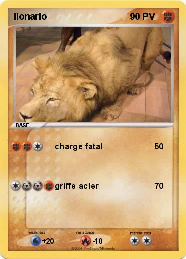 Pokemon lionario