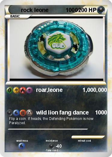 Pokemon rock leone           1000