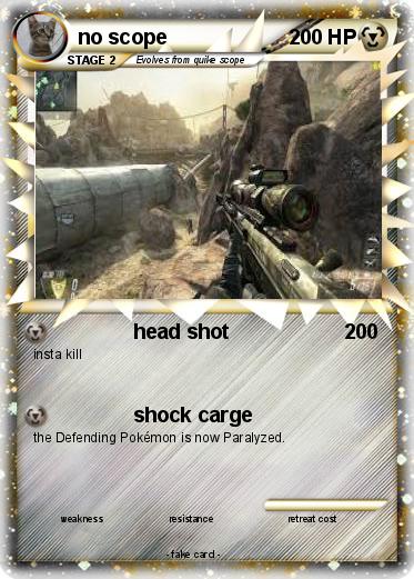 Pokemon no scope