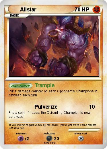 Pokemon Alistar