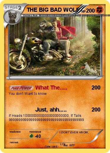 Pokemon THE BIG BAD WOLF