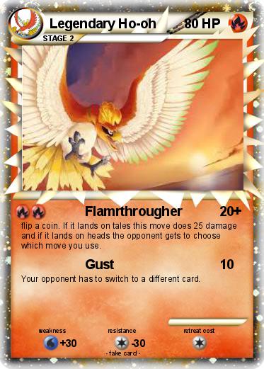 Pokemon Legendary Ho-oh