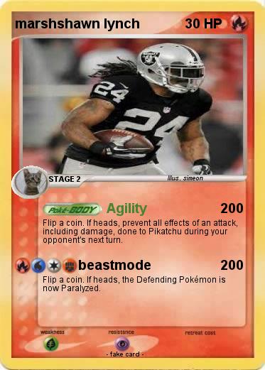 Pokemon marshshawn lynch