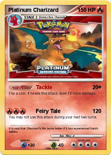 Pokemon Platinum Charizard