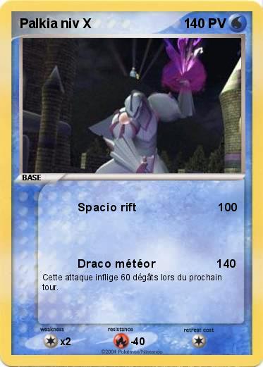 Pokemon Palkia niv X
