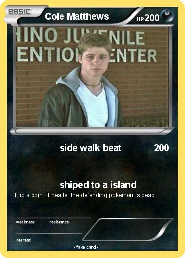 Pokemon Cole Matthews