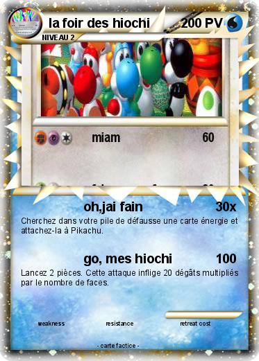 Pokemon la foir des hiochi