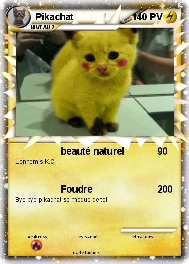 Pokemon Pikachat