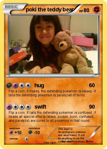 Pokemon poki the teddy bear