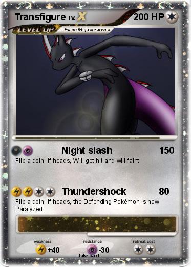 Pokemon Transfigure