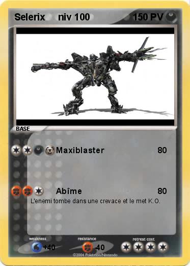 Pokemon Selerix     niv 100      