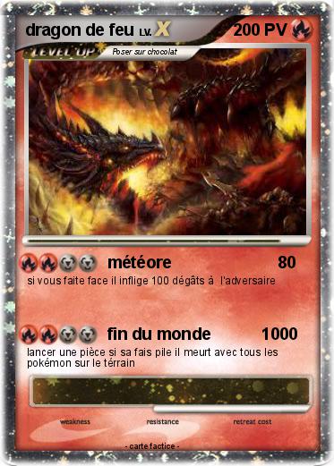 Pokemon dragon de feu