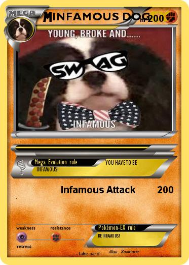 Pokemon INFAMOUS DOG
