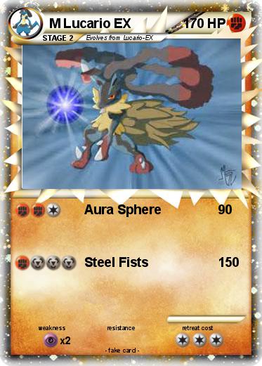 Pokemon M Lucario EX