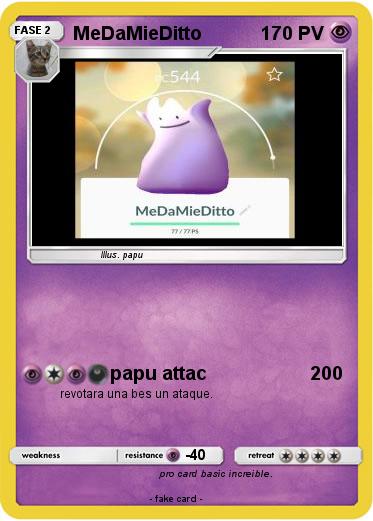 Pokemon MeDaMieDitto