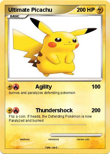 Pokemon Ultimate Picachu