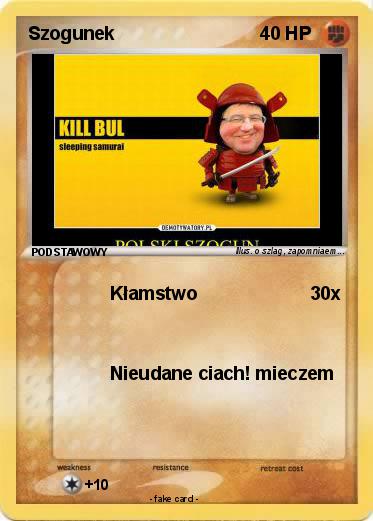 Pokemon Szogunek