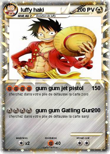 Pokemon luffy haki