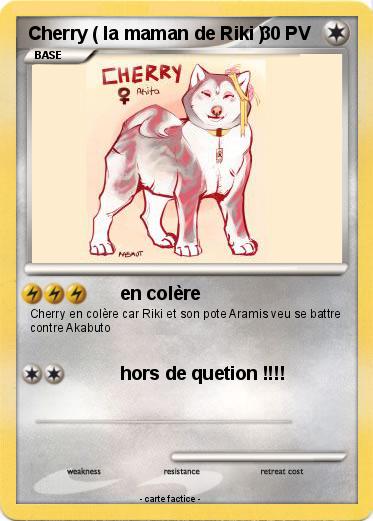 Pokemon Cherry ( la maman de Riki )