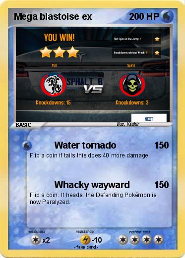 Pokemon Mega blastoise ex