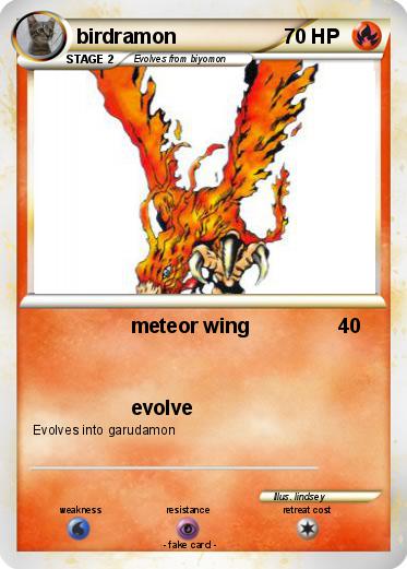 Pokemon birdramon