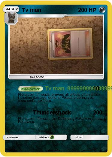 Pokemon Tv man