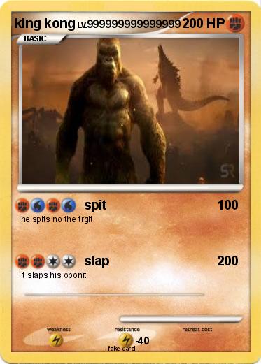 Pokemon king kong
