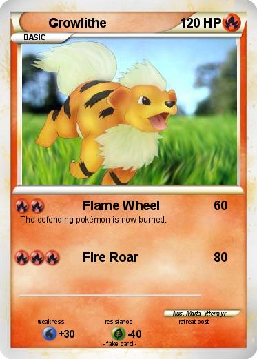 Pokemon Growlithe