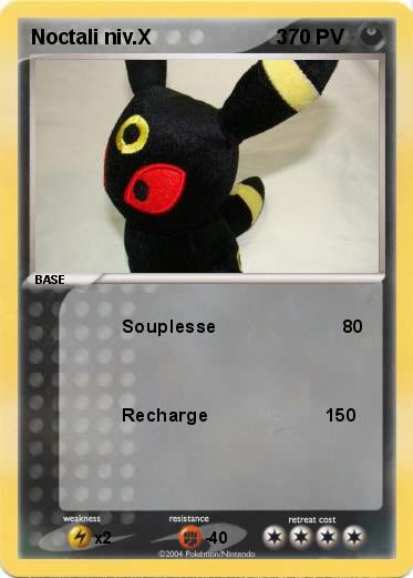 Pokemon Noctali niv.X                      3